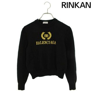 バレンシアガ(Balenciaga)のバレンシアガ  542607 T1478 BBロゴ刺繍ニット レディース S(ニット/セーター)