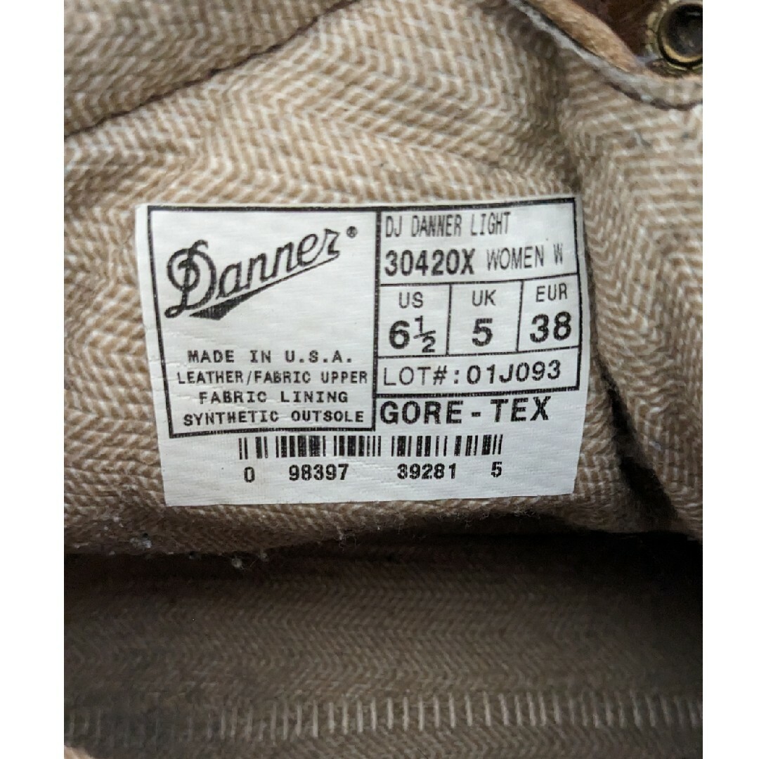 Danner(ダナー)のDanner LIGHT ゴアテックス ブーツ US61/2 24㎝ レディースの靴/シューズ(ブーツ)の商品写真