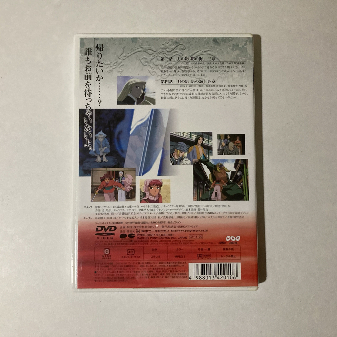 十二国記 月の影 影の海 第2巻 DVD エンタメ/ホビーのDVD/ブルーレイ(アニメ)の商品写真