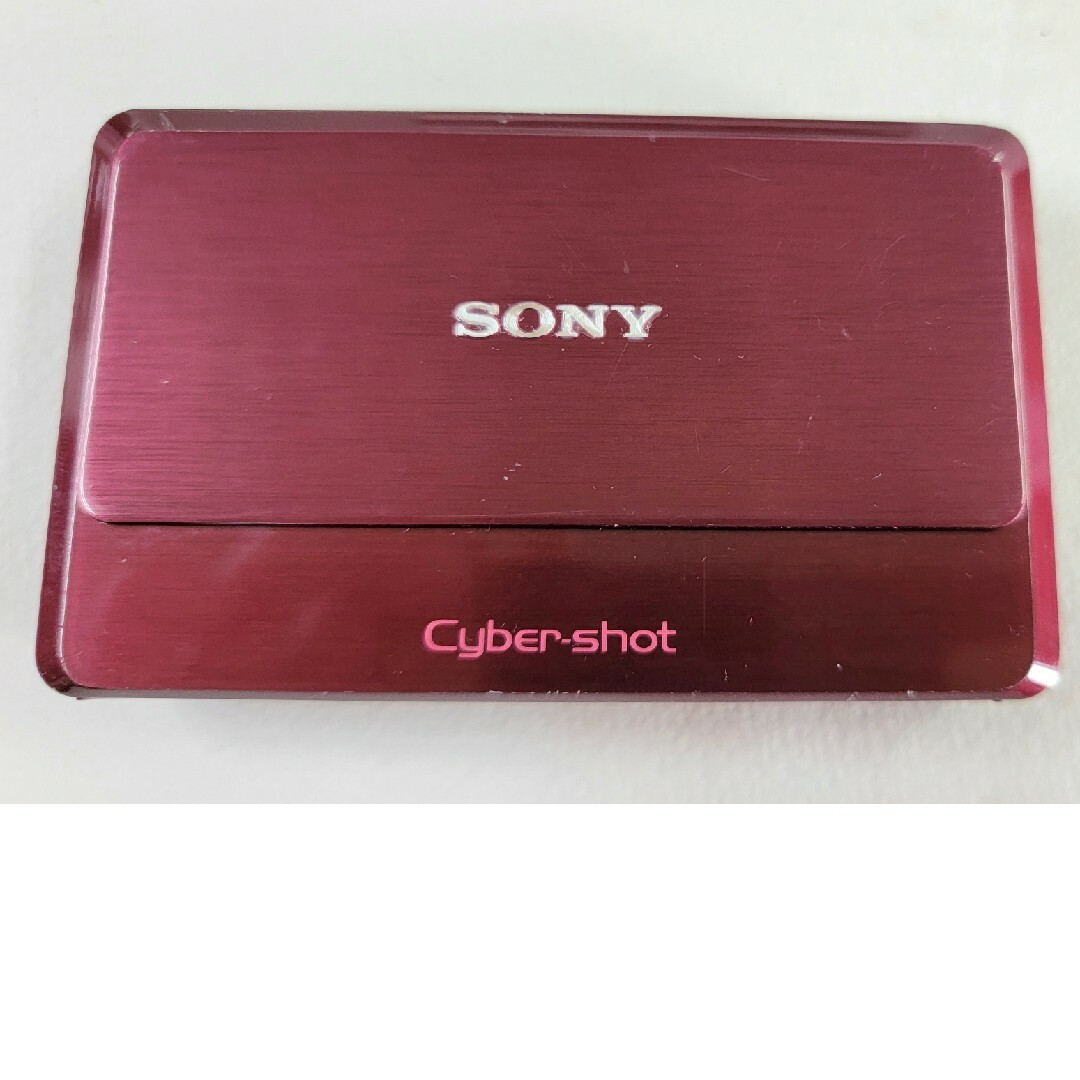 動作OK SONY デジカメ サイバーショット DSC-TX7 レッド ソニー スマホ/家電/カメラのカメラ(コンパクトデジタルカメラ)の商品写真