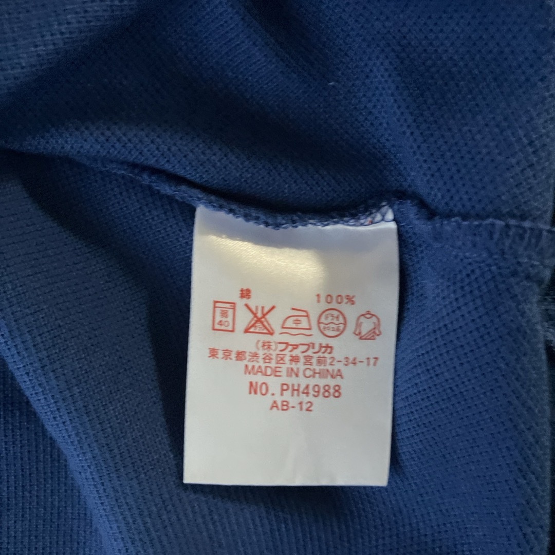 LACOSTE L!VE(ラコステライブ)のラコステ　ポロシャツ　ブルー　サイズ3 メンズのトップス(シャツ)の商品写真