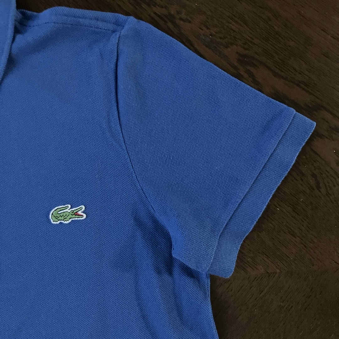 LACOSTE L!VE(ラコステライブ)のラコステ　ポロシャツ　ブルー　サイズ3 メンズのトップス(シャツ)の商品写真