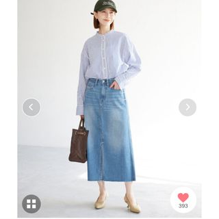 イエナ(IENA)のHealthy DENIMスカート(ロングスカート)