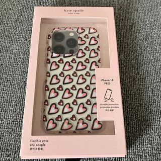 ケイトスペードニューヨーク(kate spade new york)の【1点セール】　新品　最終価格　ケイトスペード　iPhone14pro  ハート(iPhoneケース)