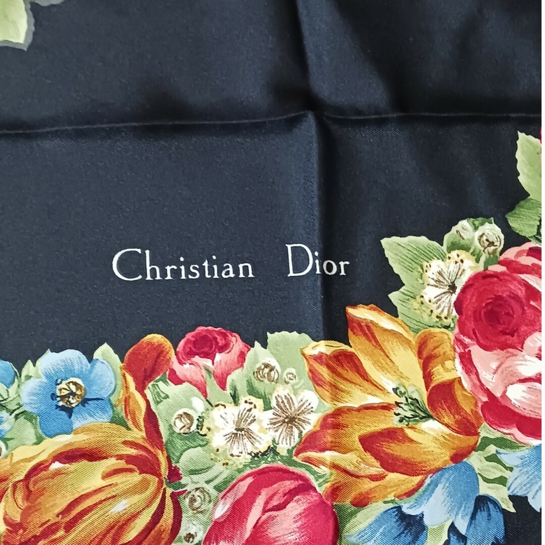 Christian Dior(クリスチャンディオール)のChristian Dior　クリスチャンディオール　スカーフ レディースのファッション小物(バンダナ/スカーフ)の商品写真