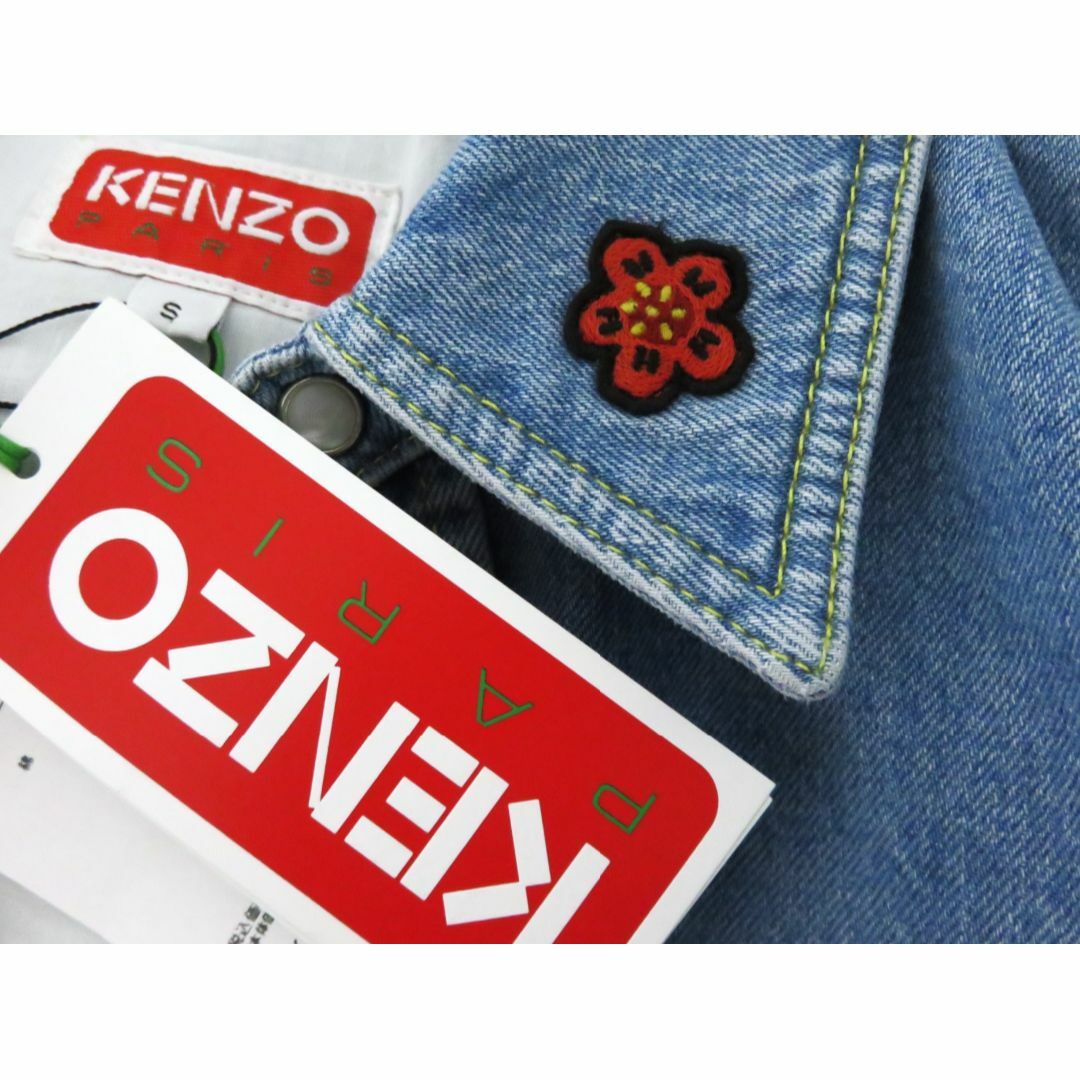 KENZO(ケンゾー)の定価9万 新品 KENZO デニム Boke Flower ウエスタンシャツ S メンズのトップス(シャツ)の商品写真