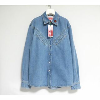 ケンゾー(KENZO)の定価9万 新品 KENZO デニム Boke Flower ウエスタンシャツ S(シャツ)