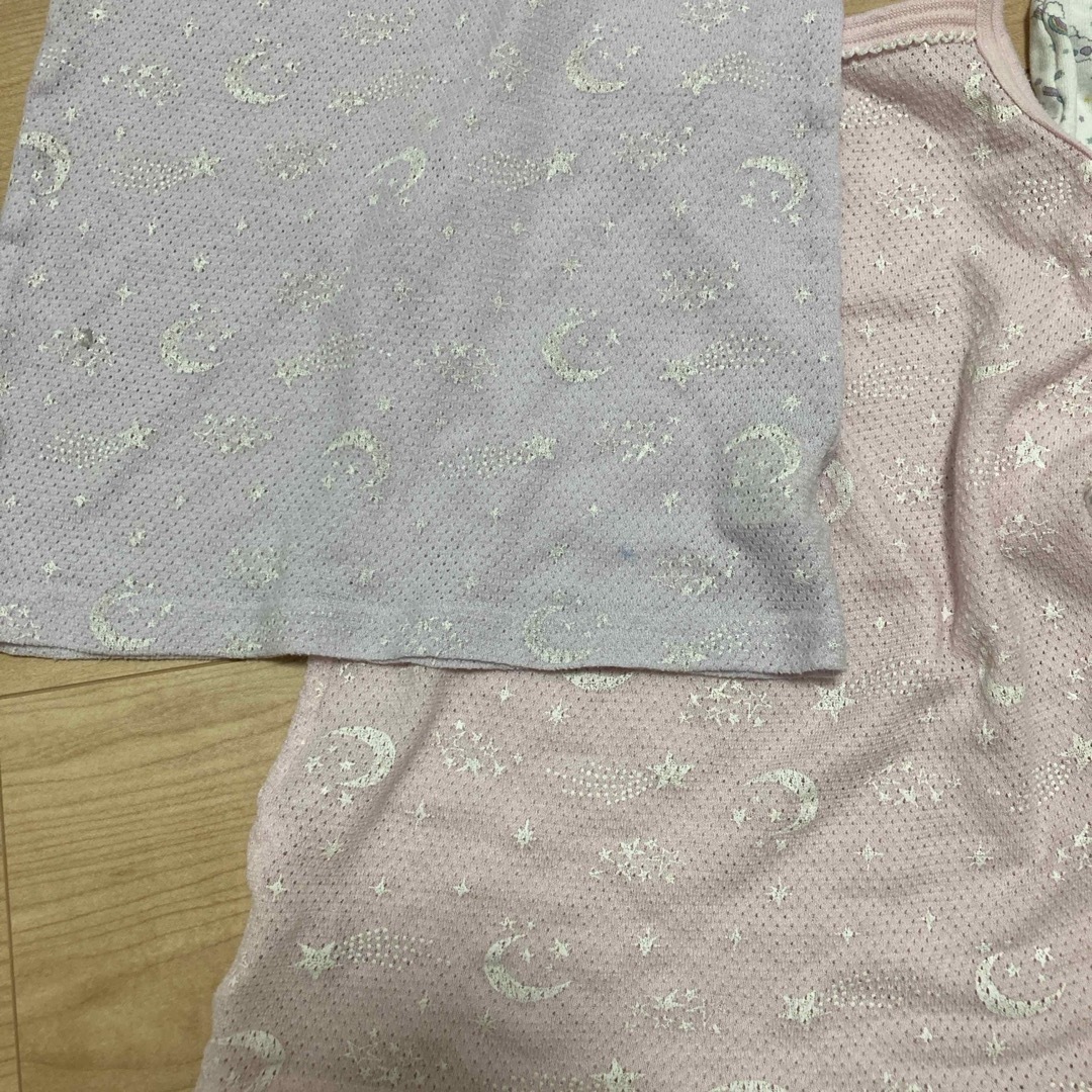 肌着　女の子　120 キッズ/ベビー/マタニティのキッズ服女の子用(90cm~)(Tシャツ/カットソー)の商品写真