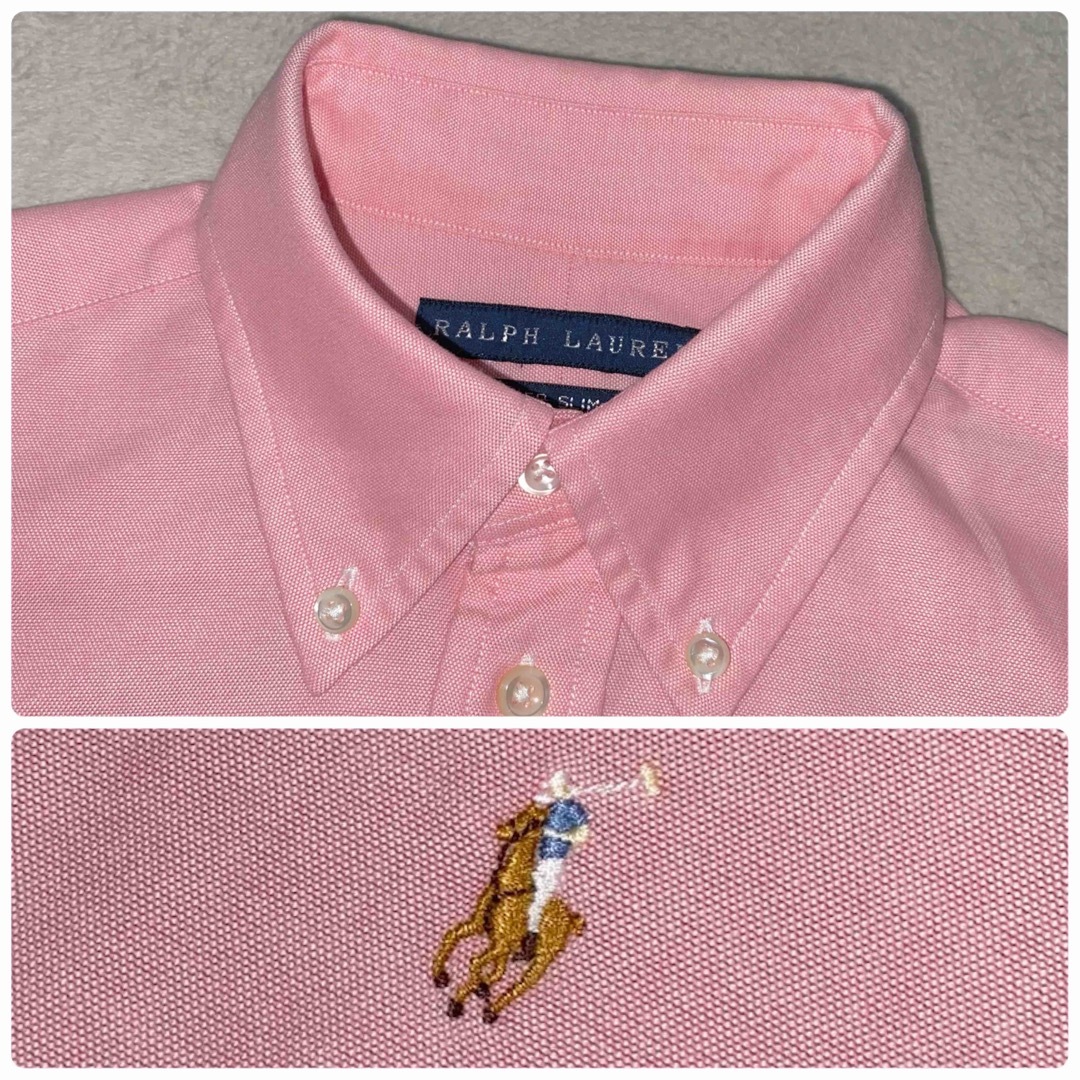 POLO RALPH LAUREN(ポロラルフローレン)のRalph Lauren 美品　S位　正規品　家洗い可　清潔感&清涼感のある1着 レディースのトップス(シャツ/ブラウス(長袖/七分))の商品写真