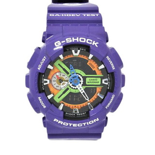 カシオ(CASIO)のCASIO カシオ/G-SHOCK/エヴァンゲリオン新劇場版初号機モデル/クォーツ/GA-110EV-6AJR/ABランク/88【中古】(腕時計(アナログ))