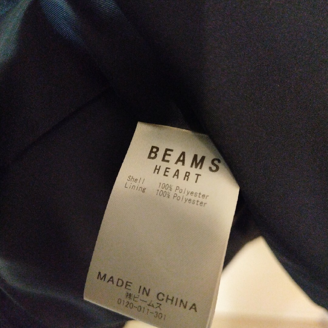 BEAMS(ビームス)の匿名配送　新品　ビームスハート　S　ネイビー　ドレスワンピース　フォーマル レディースのワンピース(ひざ丈ワンピース)の商品写真