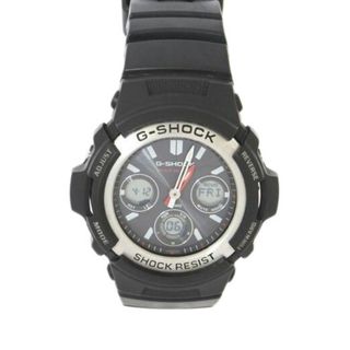 カシオ(CASIO)の<br>CASIO カシオ/G−SHOCK/M100シリーズ/電波ソーラー/AWG-M100-1AJF/Bランク/88【中古】(腕時計(アナログ))