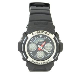 カシオ(CASIO)のCASIO カシオ/G−SHOCK/AW−590シリーズ/メンズクォーツ腕時計/AW-590-1AJF/ABランク/88【中古】(腕時計(アナログ))