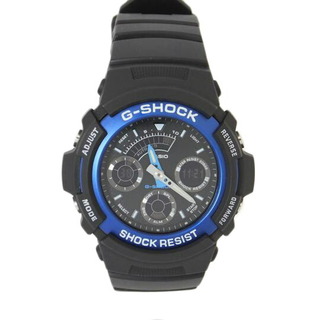 カシオ(CASIO)の<br>CASIO カシオ/G−SHOCK/AW−590シリーズ/クォーツ腕時計/AW-591-2AJF/ABランク/88【中古】(腕時計(アナログ))