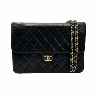 シャネル(CHANEL)のシャネル CHANEL ショルダーバッグ チェーンショルダーバッグ マトラッセ レザー/メタル ブラック/ゴールド レディース 送料無料【中古】 z0674(ショルダーバッグ)