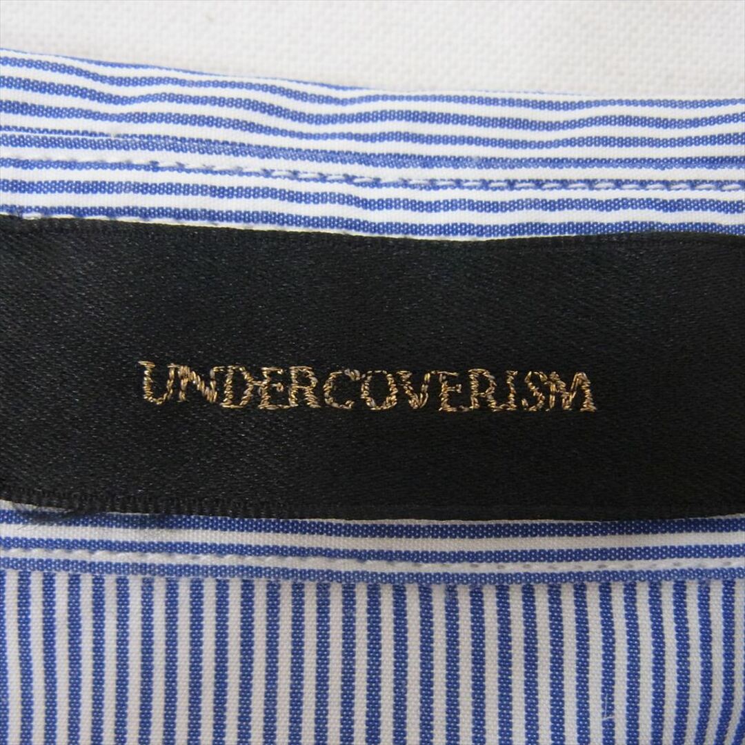 UNDERCOVER(アンダーカバー)のUNDERCOVER アンダーカバー 14SS M4401-3 UNDERCOVERISM アンダーカバーイズム GODOG期 SOME CANDY TALKING ジザメリ 長袖 シャツ ライトブルー系 L【中古】 メンズのトップス(シャツ)の商品写真