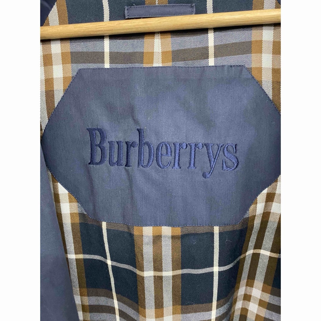 BURBERRY(バーバリー)のバーバリー　スプリング コート アウター フード　サイズ9号　綿コート レディースのジャケット/アウター(モッズコート)の商品写真