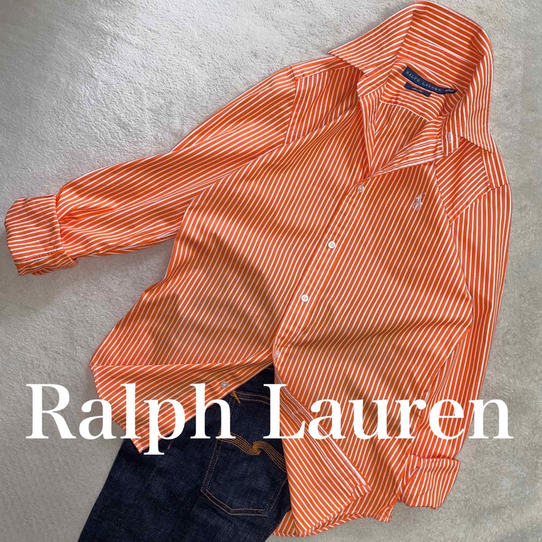 POLO RALPH LAUREN(ポロラルフローレン)のRalph Lauren 美品　M位　正規品　家洗い可　健康美&清潔感のある1着 レディースのトップス(シャツ/ブラウス(長袖/七分))の商品写真