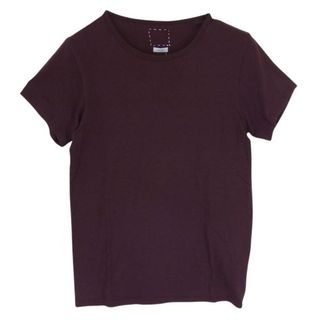 VISVIM - VISVIM ビズビム 0114205010004 D.SCOOP CREW S/S (LUXSIC) BURGUNDY クルーネック Tシャツ カットソー バーガンディー パープル系 3【中古】