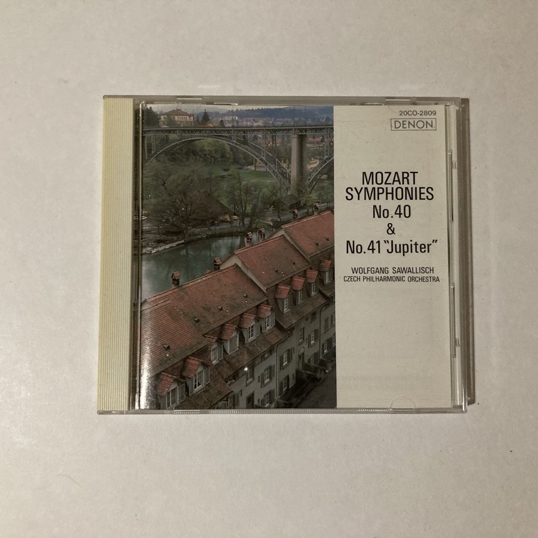 モーツァルト 交響曲 第40番 KV550/交響曲 第41番 KV551 エンタメ/ホビーのCD(クラシック)の商品写真