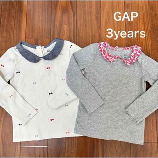 GAP - babyGAP 襟付きカットソー　2枚セット　女の子　長袖