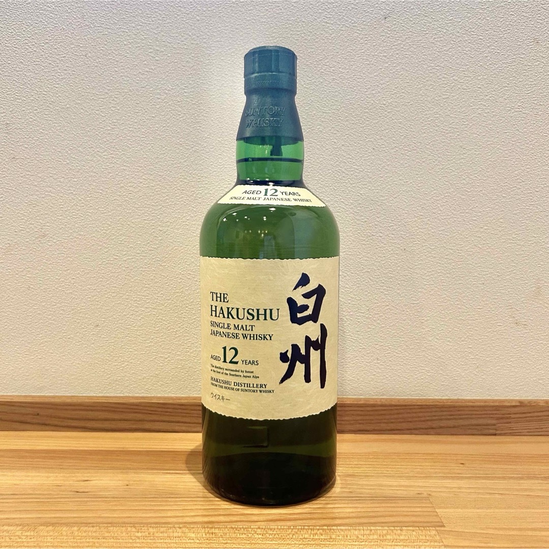 白州 12年 700ml 新品 箱なし サントリーシングルモルトウイスキー 食品/飲料/酒の酒(ウイスキー)の商品写真