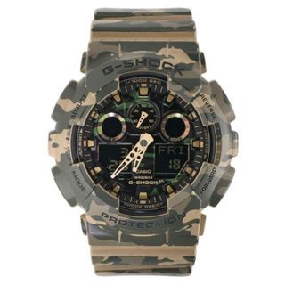 カシオ(CASIO)の<br>CASIO カシオ/G-SHOCK/アナログ/カモ/GA-100CM/Bランク/91【中古】(腕時計(アナログ))