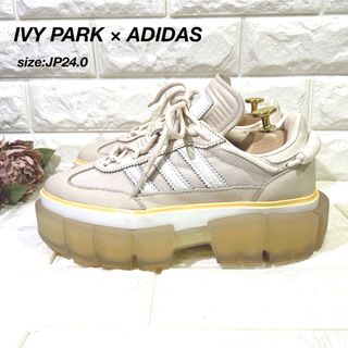 アディダス(adidas)の【極美品✨】adidasアディダス Ivy Park Super Sleek24(スニーカー)