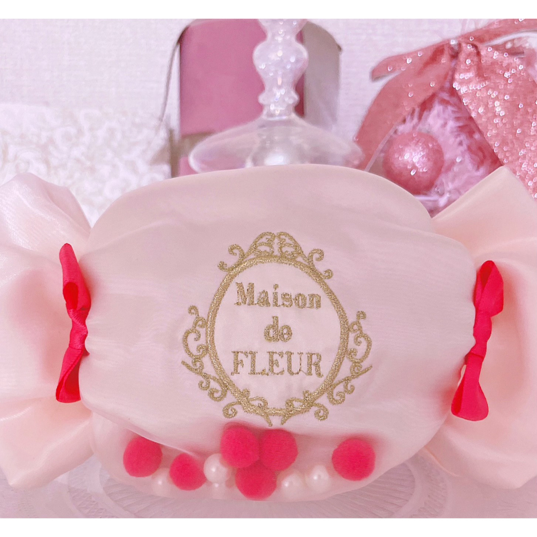 Maison de FLEUR(メゾンドフルール)の早い者勝ち♡レア♡入手困難♡いちご♡ロリータ♡ピンク♡リズリサ♡姫系♡リボン レディースのファッション小物(ポーチ)の商品写真