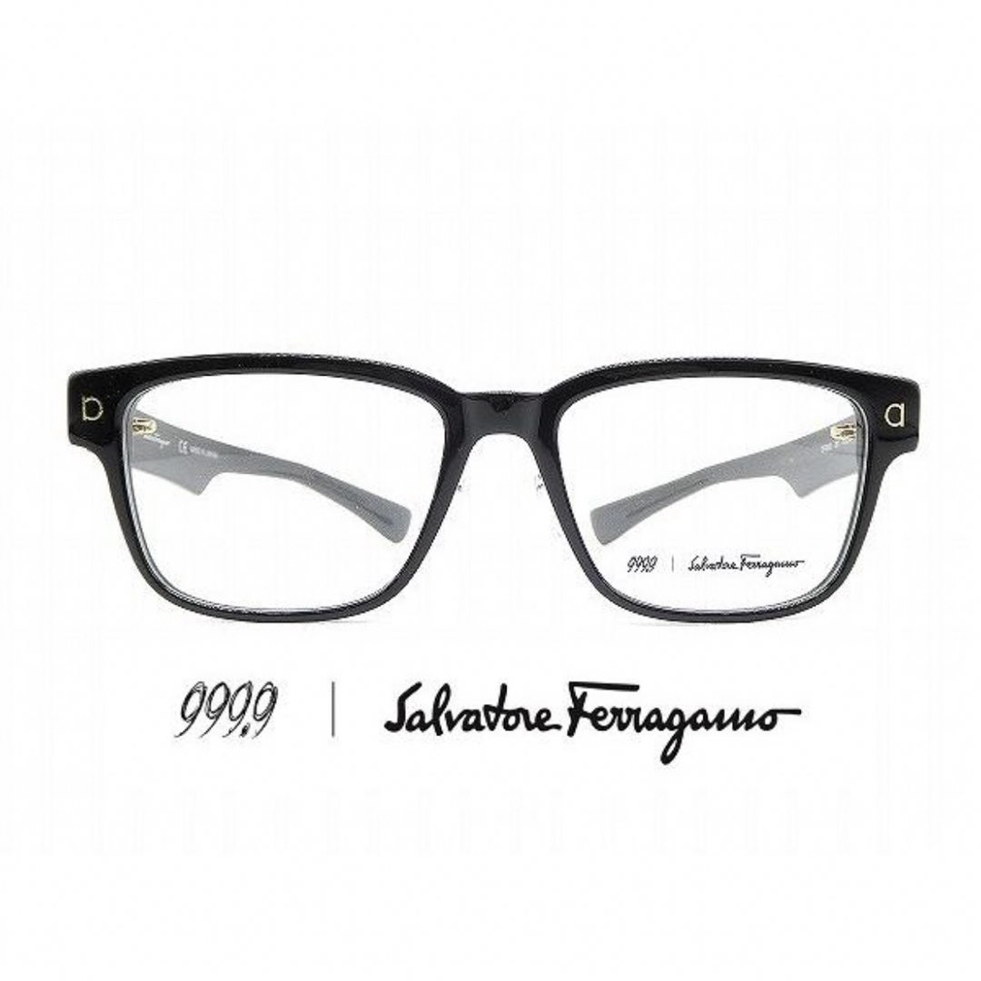 999.9(フォーナインズ)の999.9 x フェラガモ コラボメガネフレーム 新品未使用品 メンズのファッション小物(サングラス/メガネ)の商品写真