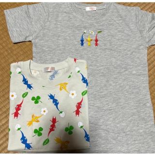 ピクミン　キッズTシャツ　半袖Tシャツ　2枚セット(Tシャツ/カットソー)