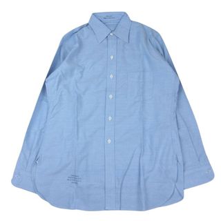 ANATOMICA アナトミカ U.S. AIR FORCE OXFORD SHIRTS エアフォース オックスフォード コットン 長袖シャツ ブルー系 15.2×33【極上美品】【中古】