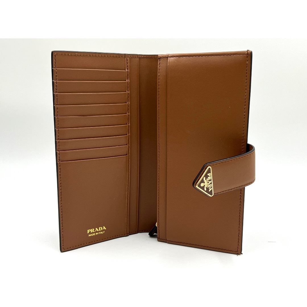 PRADA - PRADA プラダ 長財布 シティカーフタブ 財布 2つ折り 長 PRADA - PRADA プラダ 長財布 シティカーフタブ 財布 2つ折り 長