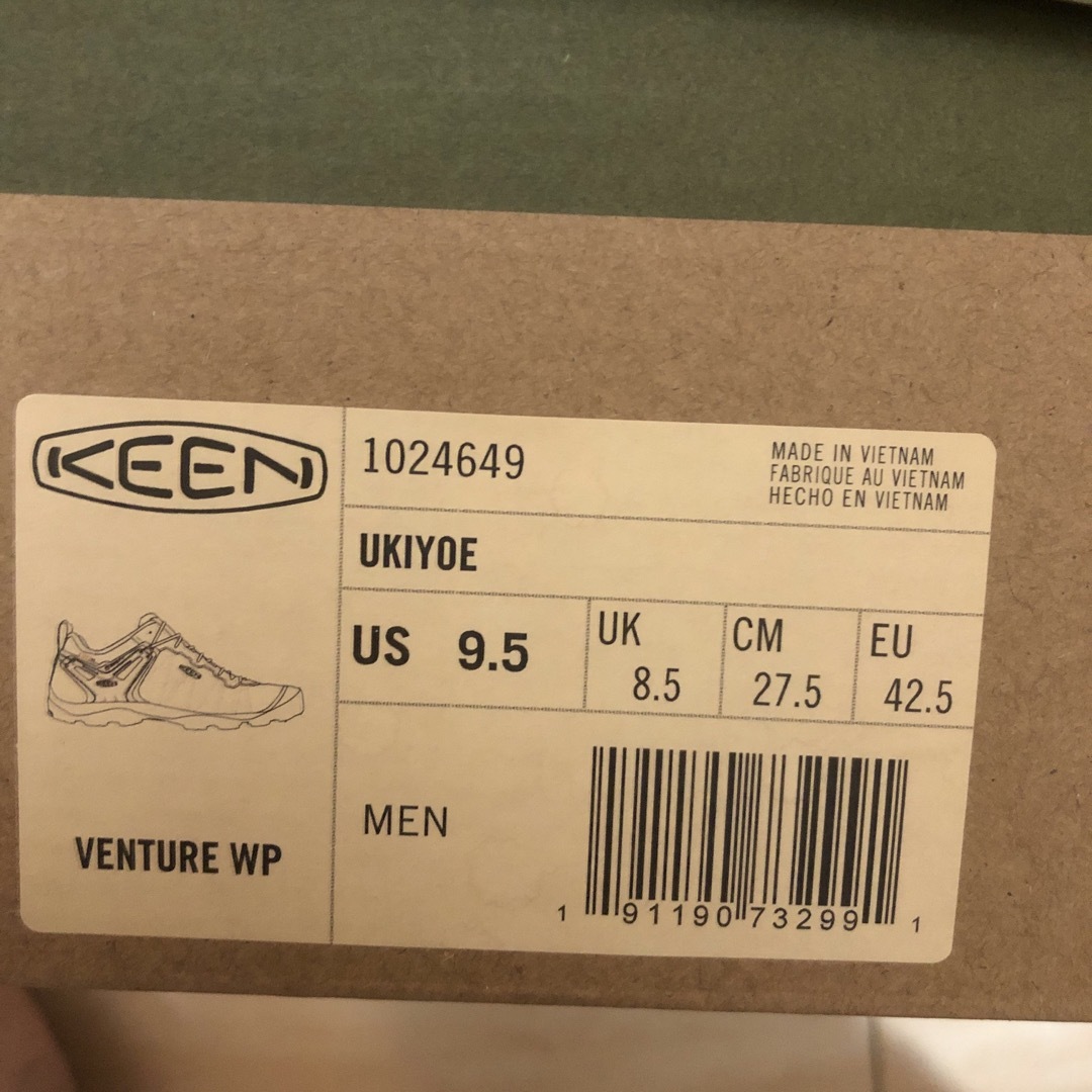 KEEN(キーン)のKEEN トレッキングシューズVENTURE WP  メンズの靴/シューズ(スニーカー)の商品写真