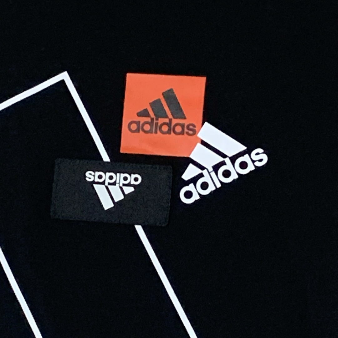 adidas(アディダス)の新品　アディダス　レディース　Tシャツ　Lサイズ　ブラック レディースのトップス(Tシャツ(半袖/袖なし))の商品写真