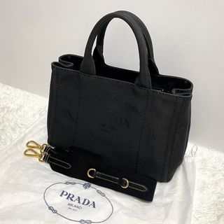 PRADA - 【美品】 プラダ カナパ 2way トートバッグ ショルダーバッグ ハンドバッグ