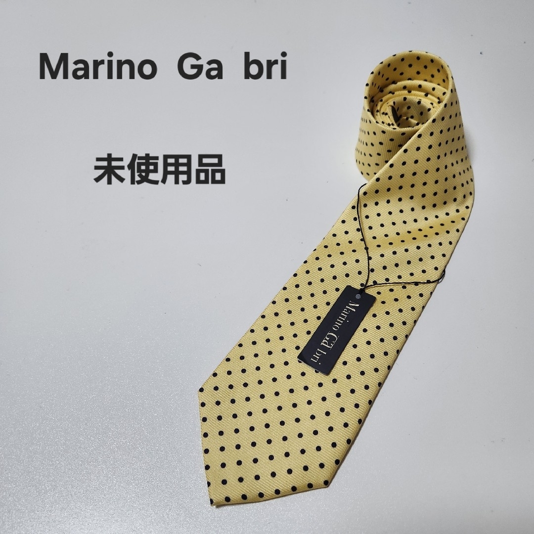 marino ga briドット柄オシャレビジネス カジュアル シルクネクタイ メンズのファッション小物(ネクタイ)の商品写真