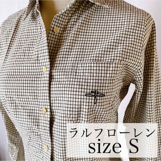 ポロラルフローレン(POLO RALPH LAUREN)のラルフローレン コットン100 サイズ S ブラウス シャツ(シャツ/ブラウス(長袖/七分))