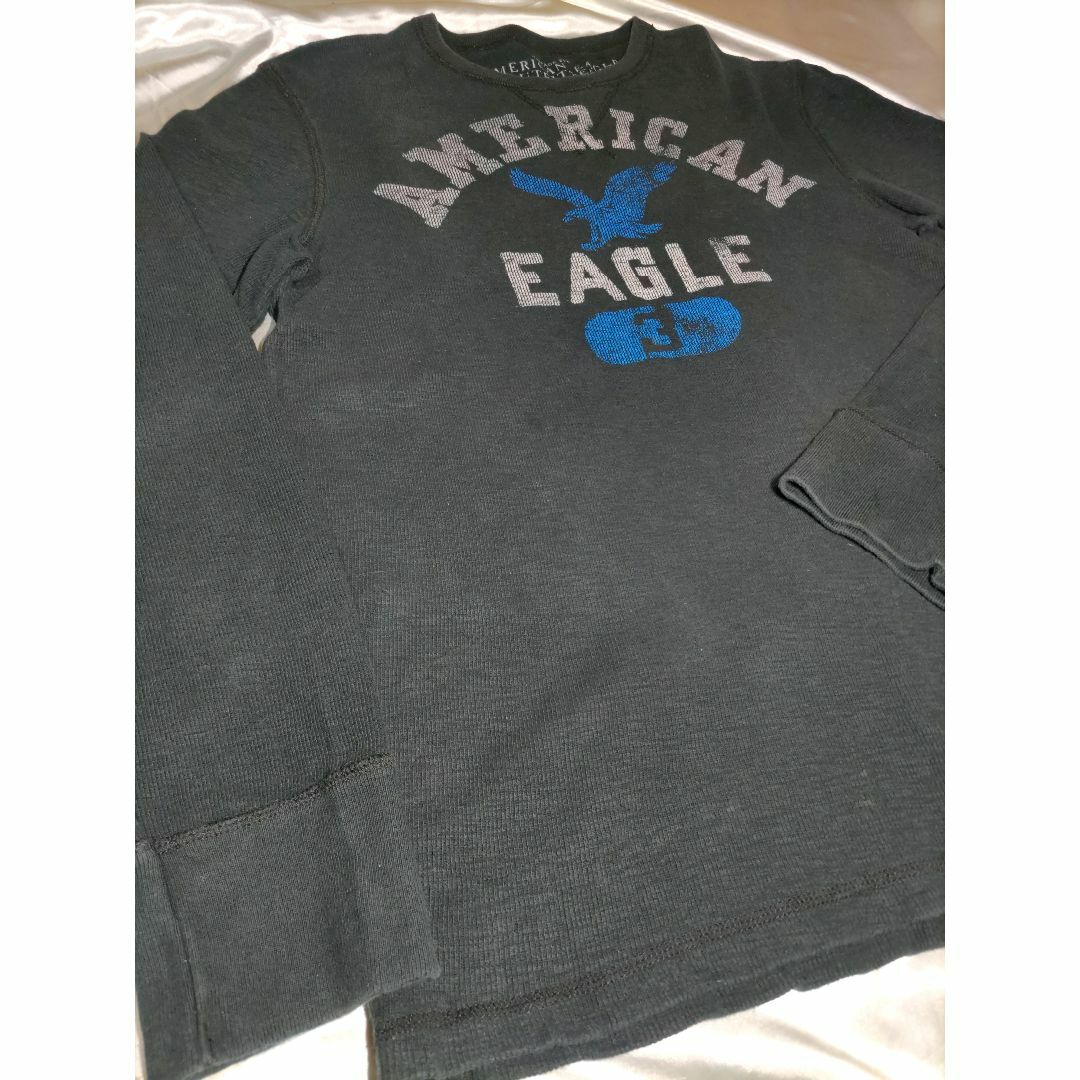 American Eagle(アメリカンイーグル)の【限定セール】《アメリカンイーグル》ニット長袖カットソー Ｍサイズ メンズのトップス(Tシャツ/カットソー(七分/長袖))の商品写真