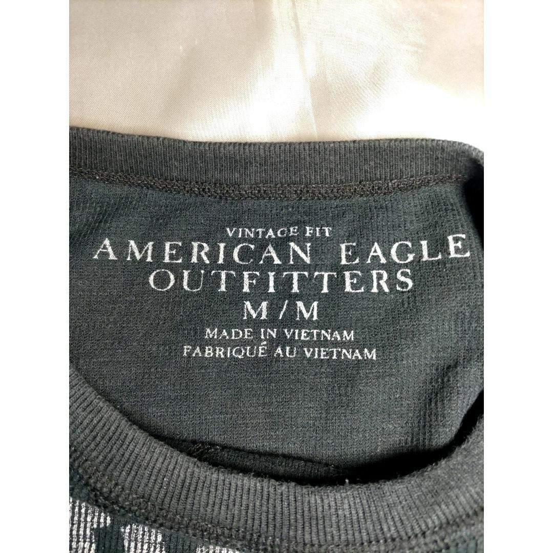 American Eagle(アメリカンイーグル)の【限定セール】《アメリカンイーグル》ニット長袖カットソー Ｍサイズ メンズのトップス(Tシャツ/カットソー(七分/長袖))の商品写真