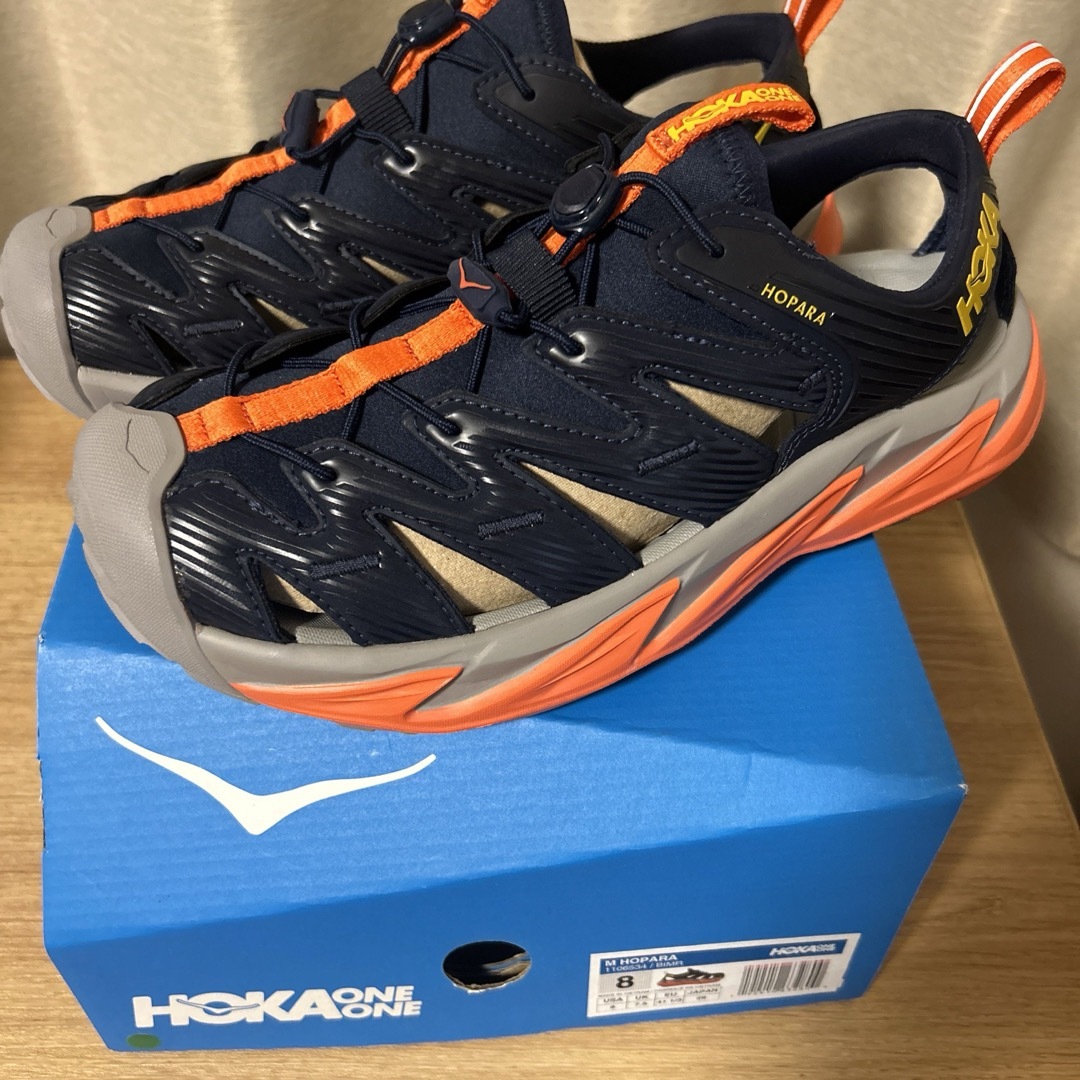 HOKA ONE ONE(ホカオネオネ)の新品　HOKA ONE ONE◆サンダル/26cm/NVY【シューズ】 メンズの靴/シューズ(スニーカー)の商品写真