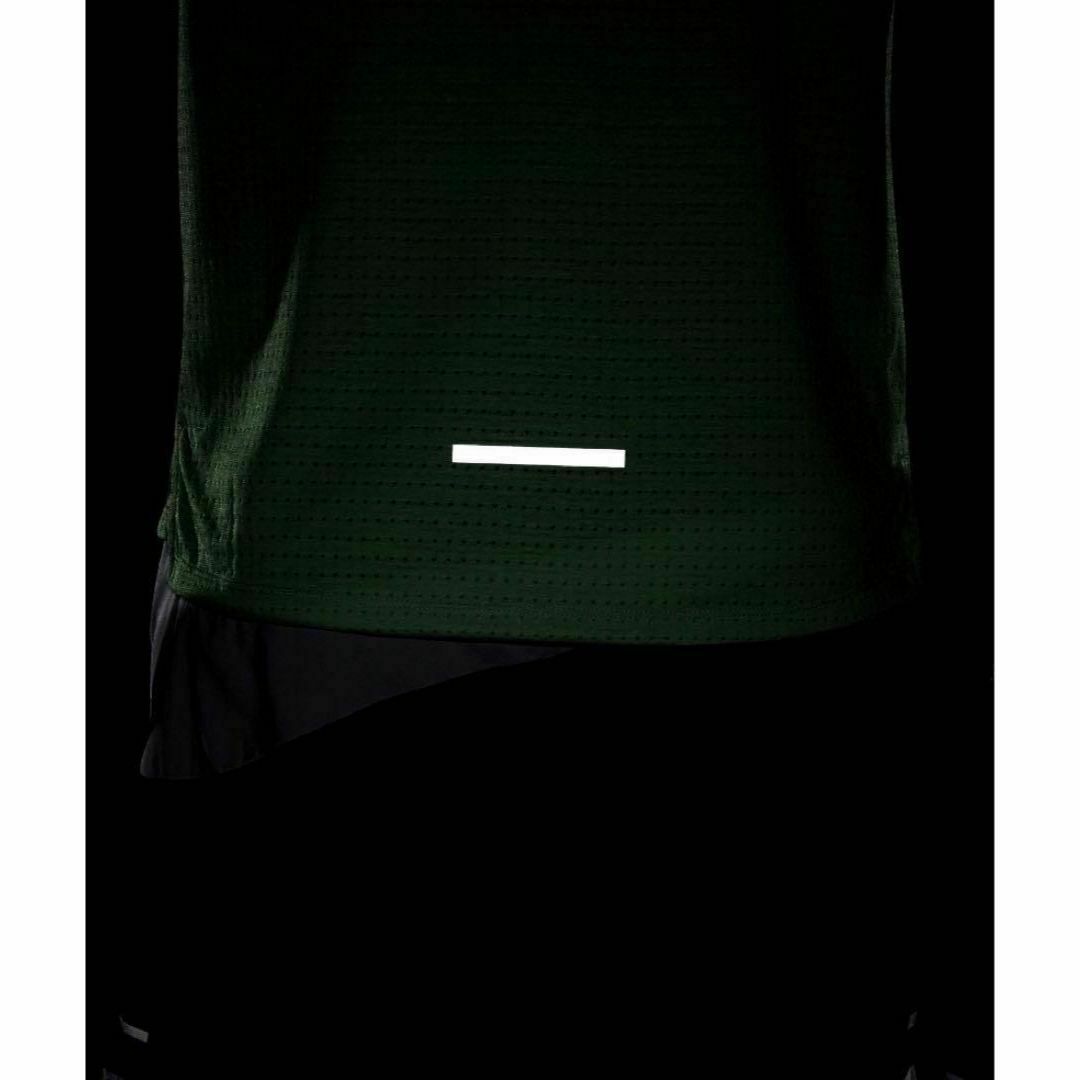 NIKE(ナイキ)の新品 NIKE ライズ365 半袖トップス  蓄光ロゴ入メッシュTシャツ XL メンズのトップス(Tシャツ/カットソー(半袖/袖なし))の商品写真