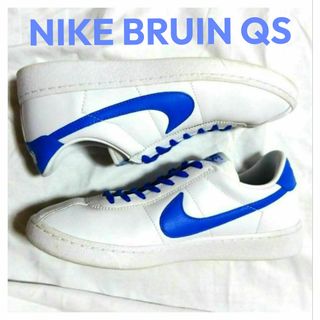 ナイキ(NIKE)のNIKE BRUIN QS WHITE/PHOTO BLUEナイキ ブルイン(スニーカー)