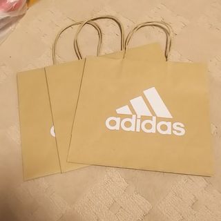 adidas アディダス ショップ袋 袋 ショッパー ３枚セット