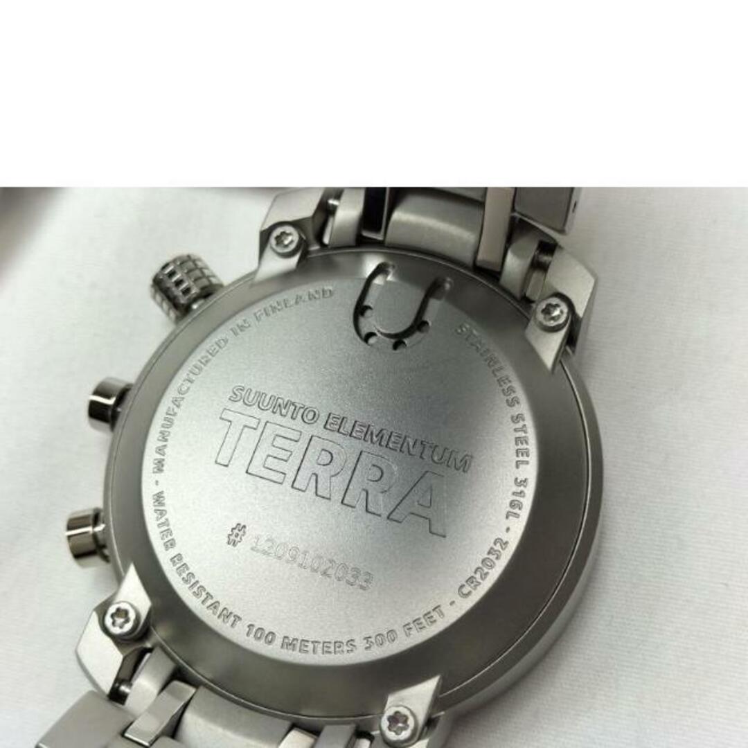 SUUNTO スント/Elementum Terra Steel/SS014521000/120*******/時計/ABランク/52【中古】 メンズの時計(その他)の商品写真