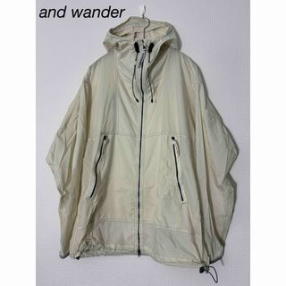 アンドワンダー(and wander)のand wander PERTEX WIND JACKET(ナイロンジャケット)