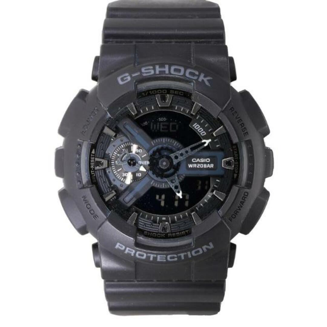 CASIO(カシオ)のCASIO カシオ/G-SHOCK アナデジ/GA-110-1BJF/ABランク/09【中古】 メンズの時計(腕時計(アナログ))の商品写真