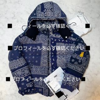 レディメイド(READYMADE)のreadymade estnation限定 bandana downjacket(ダウンジャケット)