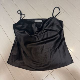 Stradivarius シルク風　キャミ　サテン