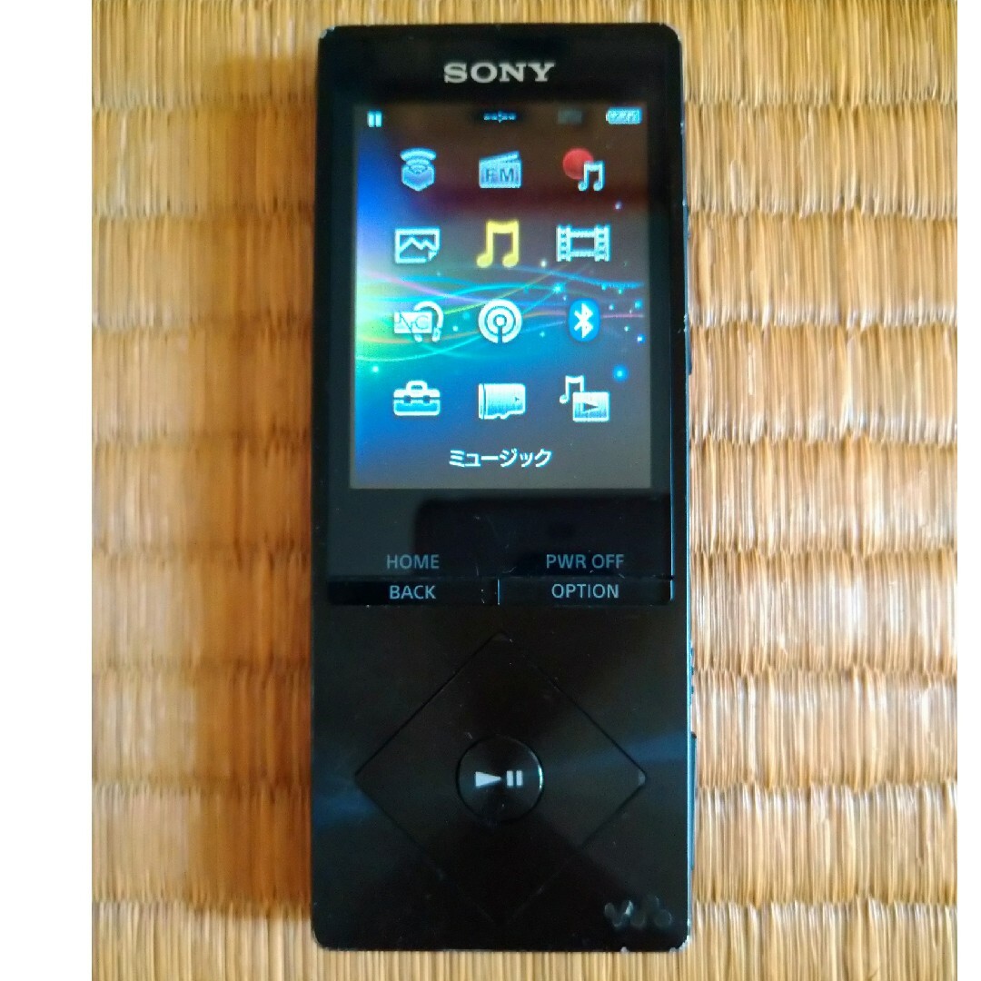 SONY  ウォークマン Aシリーズ NW-A16(B) スマホ/家電/カメラのオーディオ機器(ポータブルプレーヤー)の商品写真